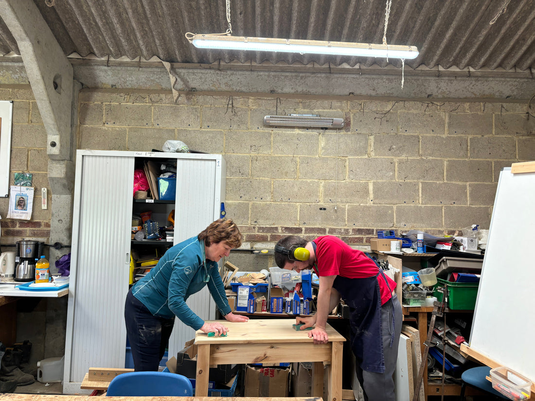 Crafting Beauty from Scraps: St Piers Students Turn Wood Offcuts into Floral Art